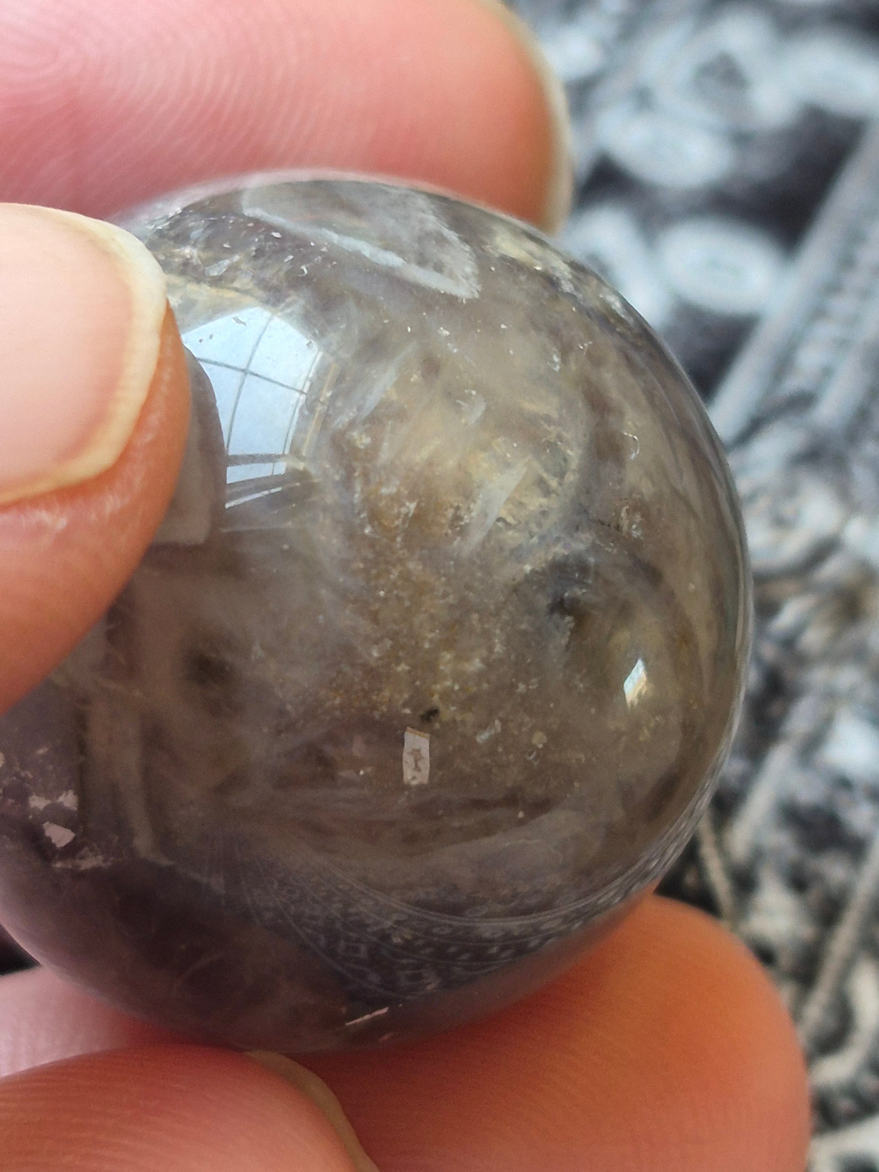 Mini Smoky Amethyst Clouds Sphere ☁️🔮