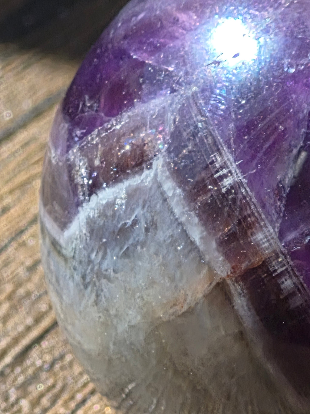 💜 Natural Amethyst Sphere | 40 mm | One-of-a-Kind Quartz Crystal
