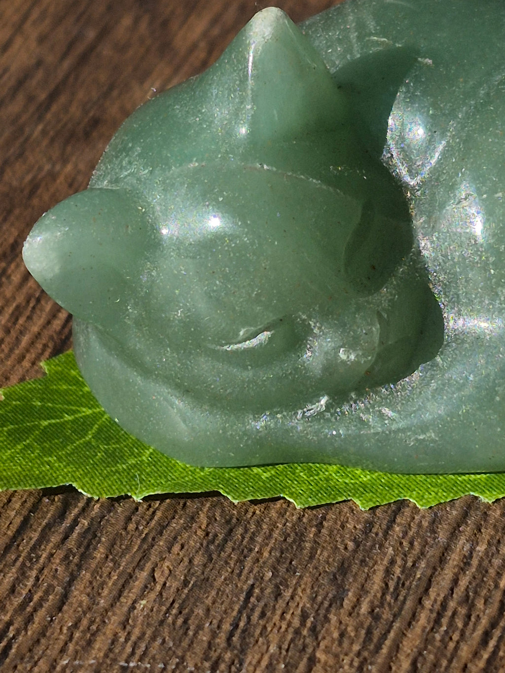 Green Aventurine Fairy Cat 🧚‍♀️🐈✨