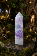 Fairy Veil Purple Fluorite Tower 🧚‍♀️💜✨