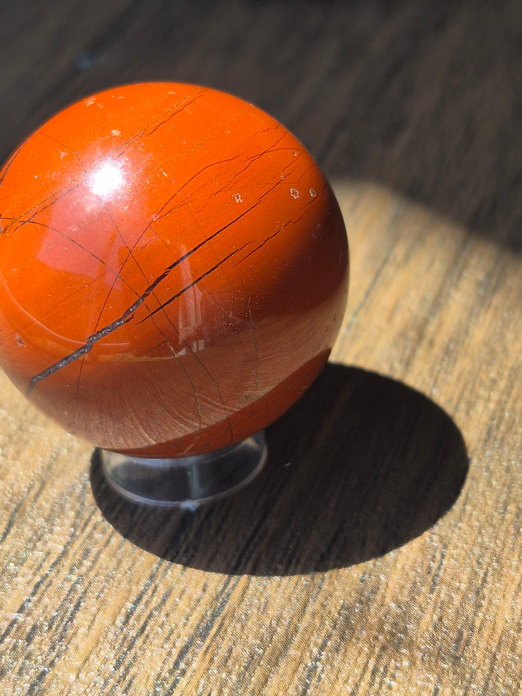 Red Jasper Anchoring Sphere ⚓️🔴