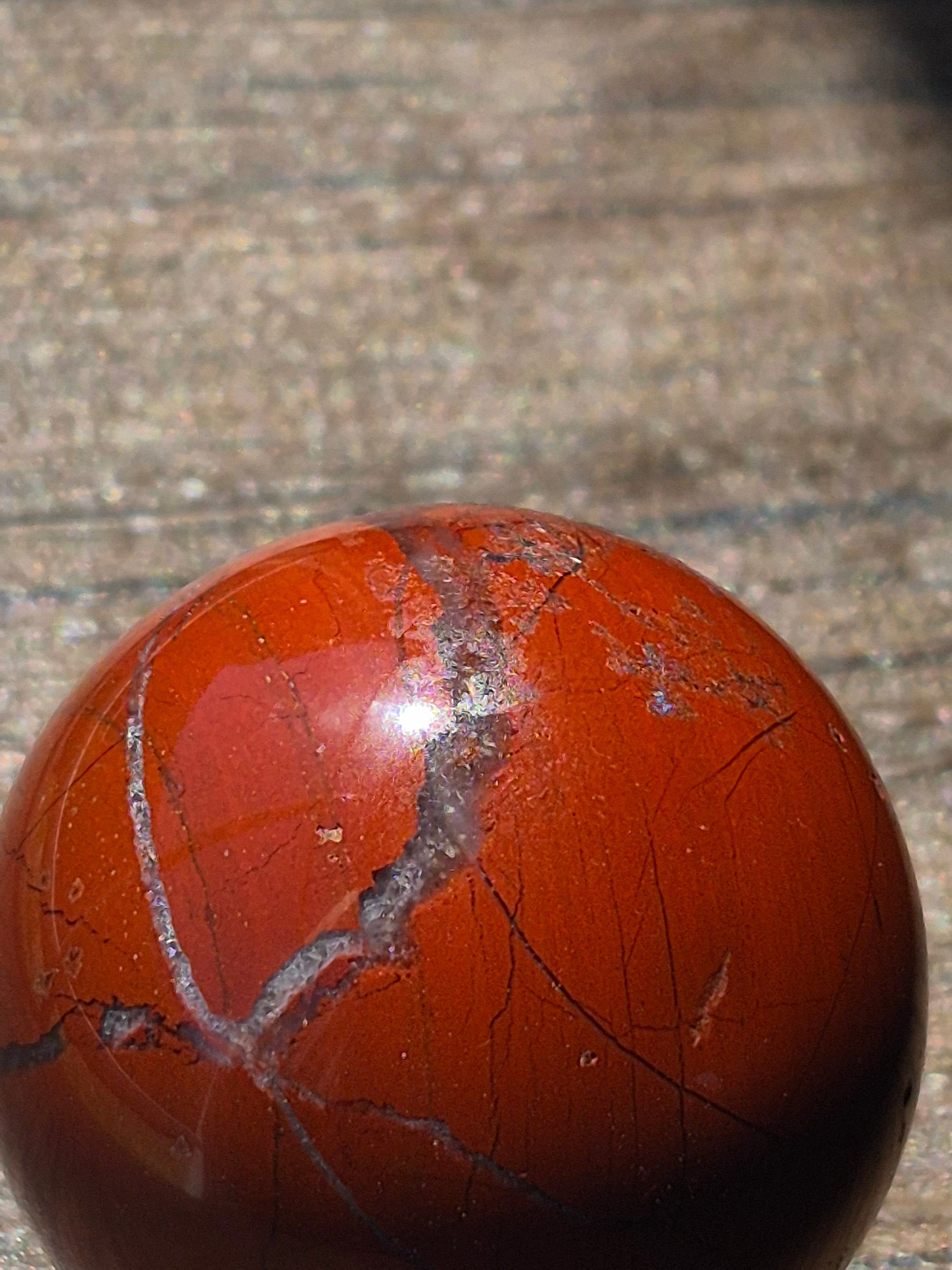 Red Jasper Anchoring Sphere ⚓️🔴