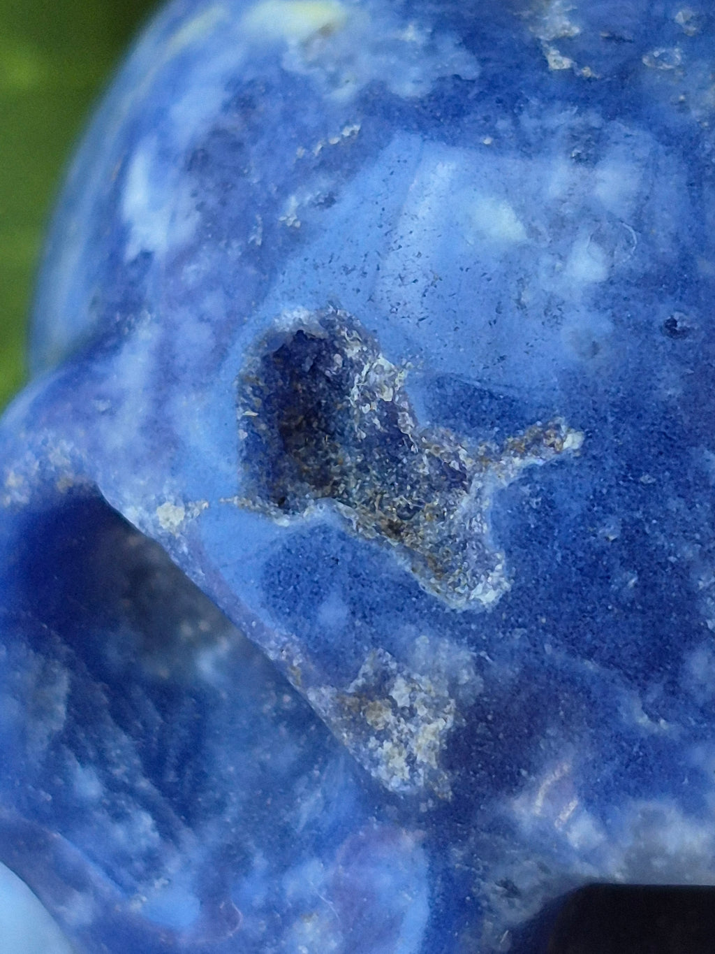 Sodalite Deep Intuition Skull 💀💙