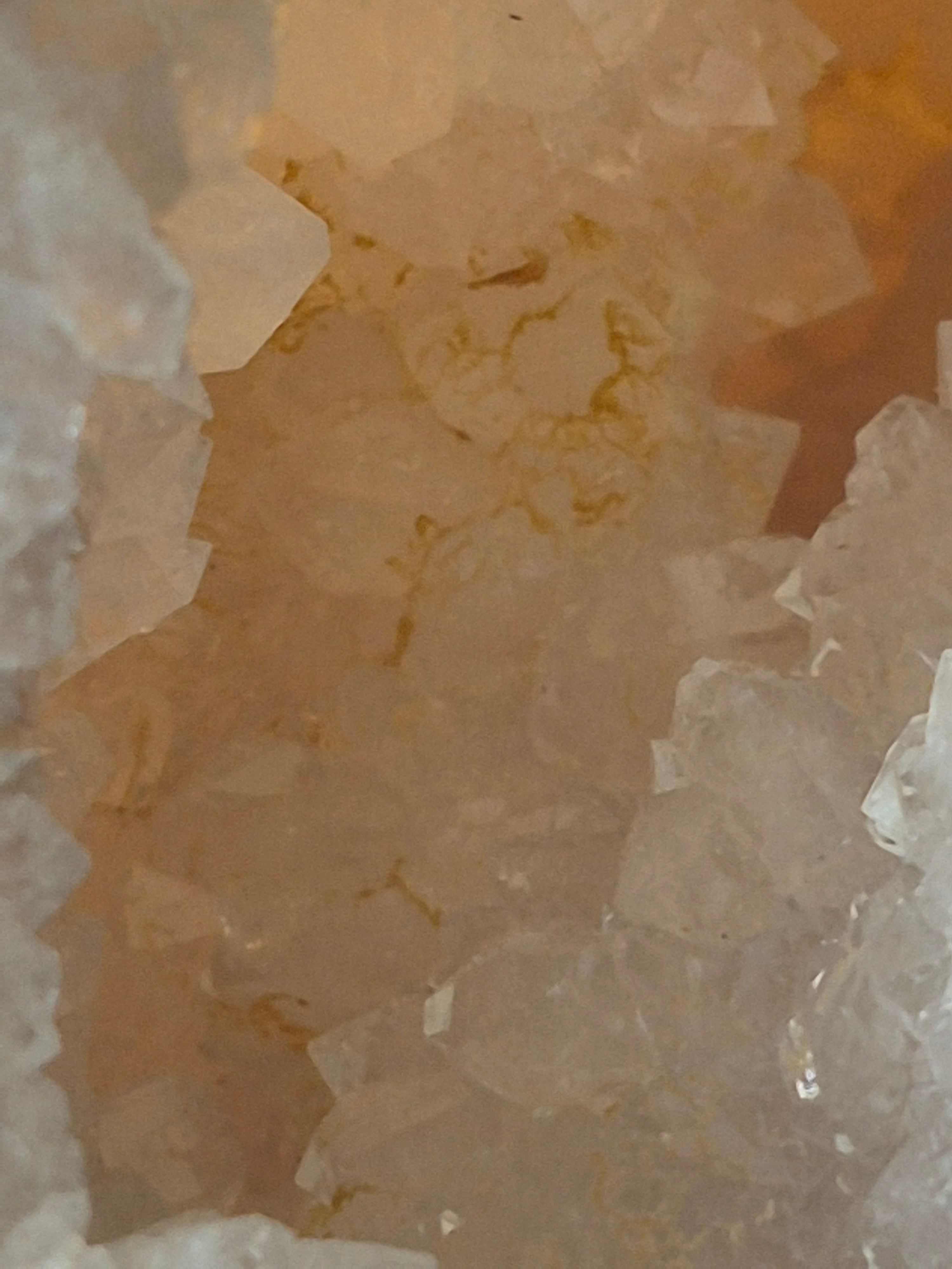 🤍White Quartz Geode- Whole  ✨Specimen No. 006