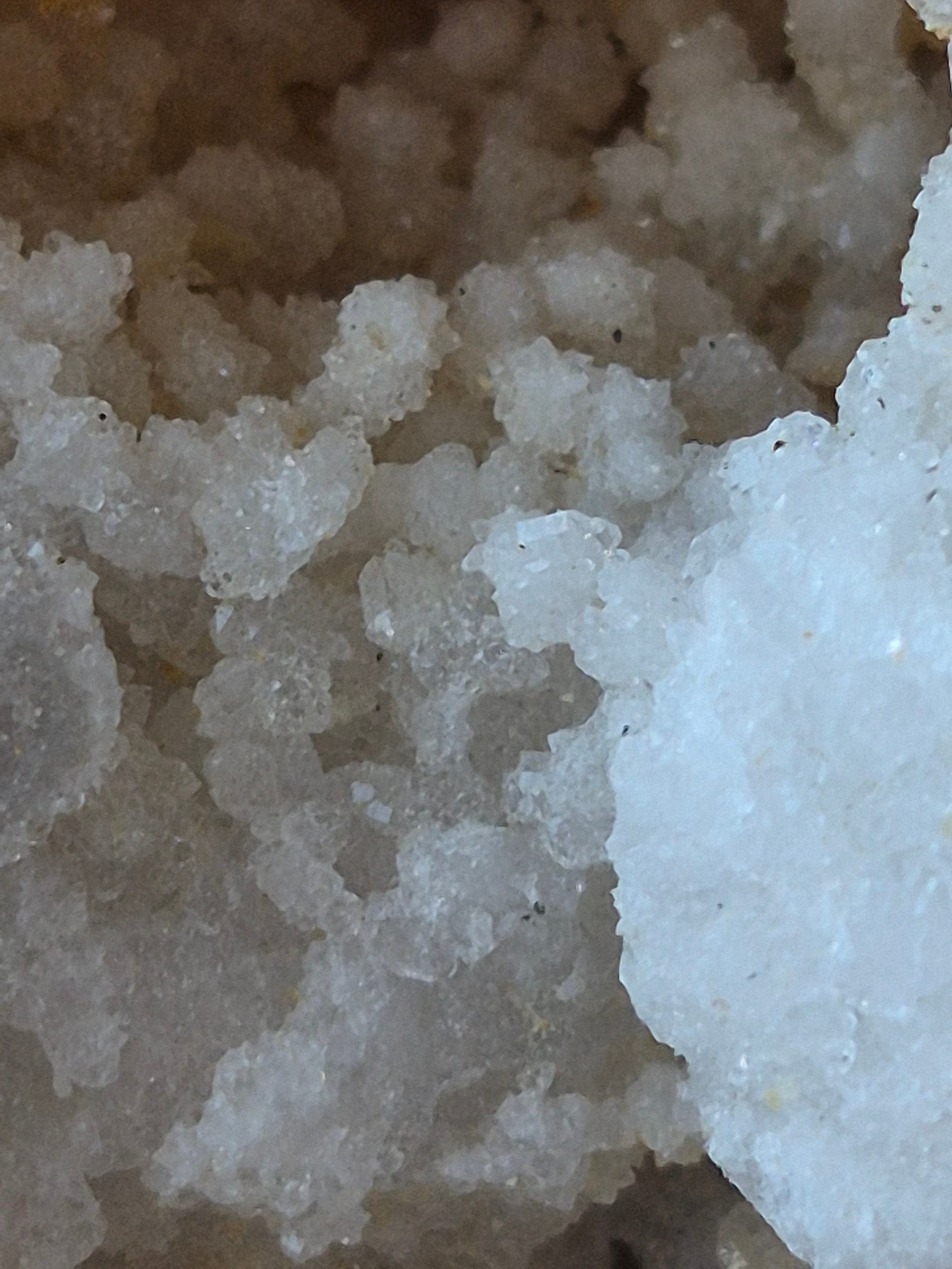 🤍White Quartz Geode-Whole✨Specimen No.007
