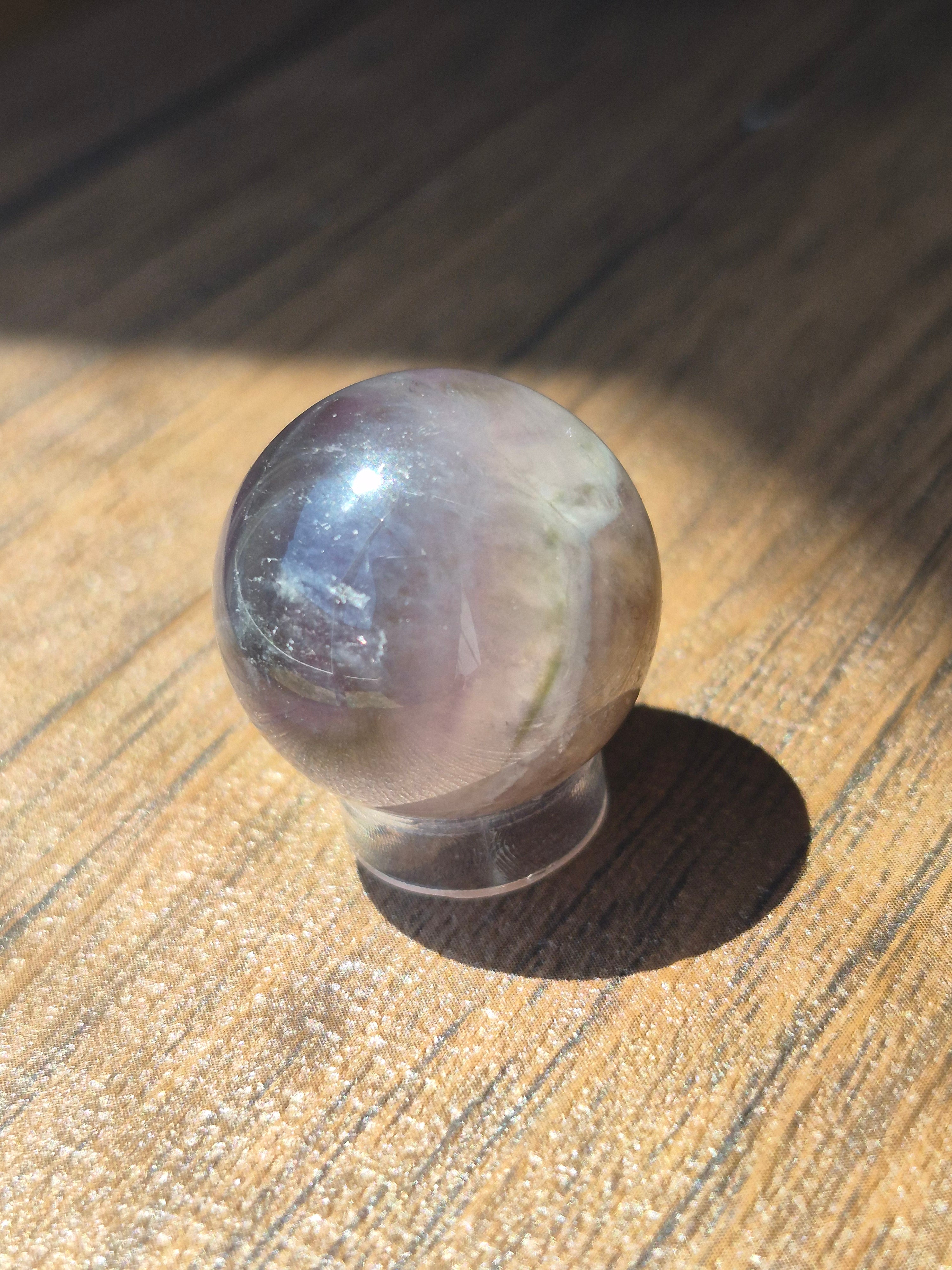 Mini Smoky Amethyst Clouds Sphere ☁️🔮