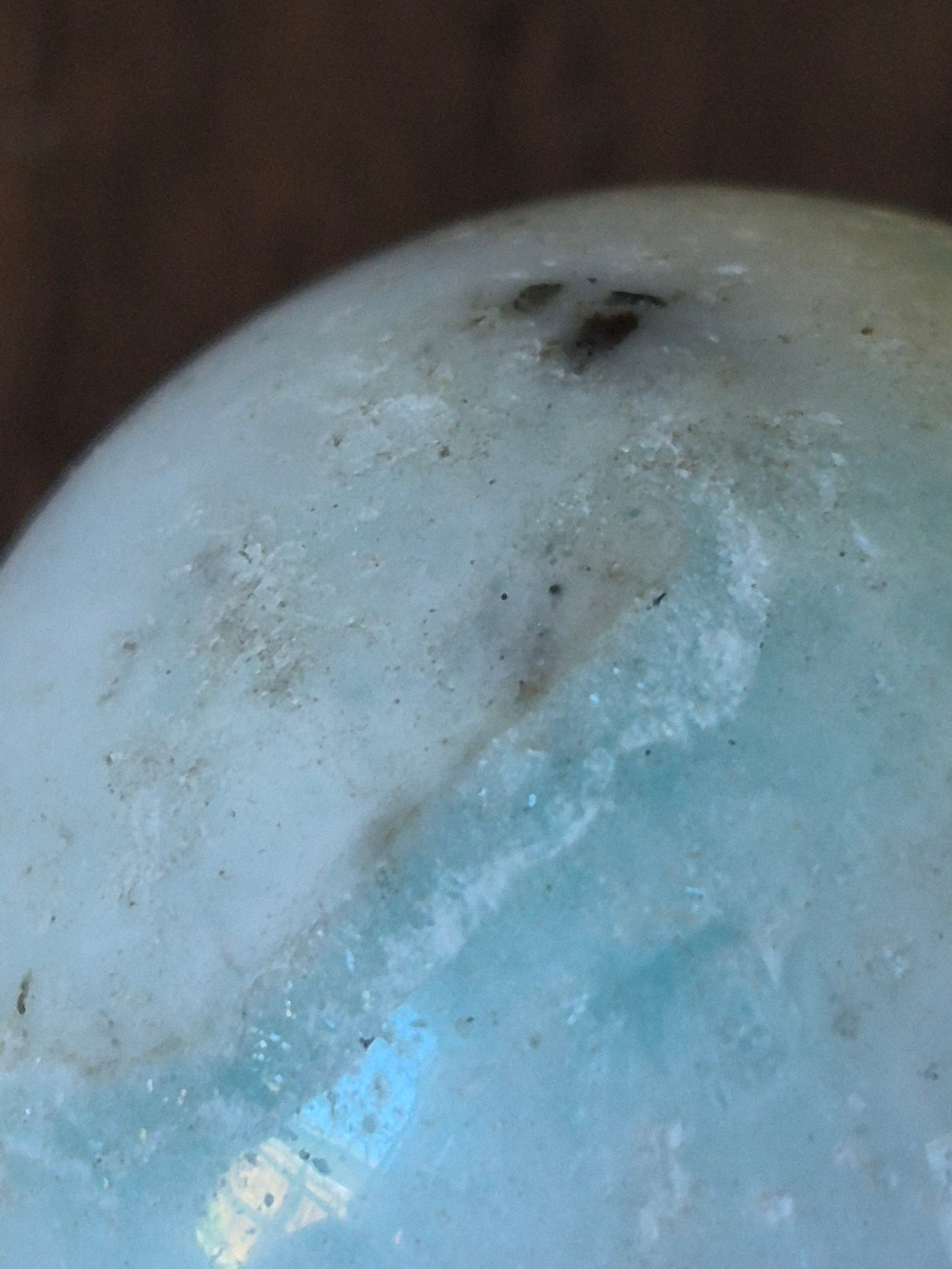Caribbean Calcite Calming Sphere 🔵🧘‍♀️