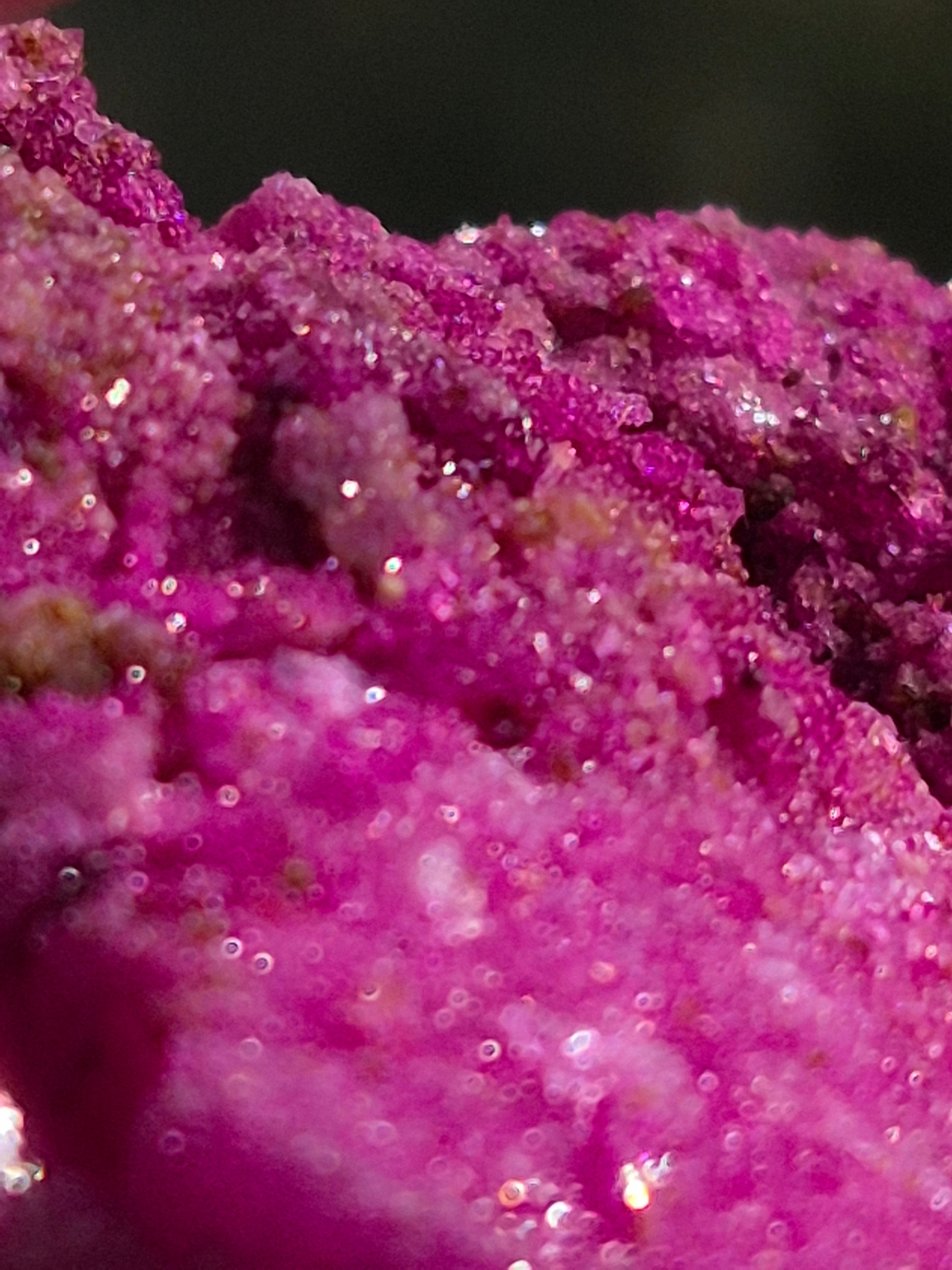 Raw Honeycomb Fairy Dust– Rough Red Corundum  ✨🧚‍♀️🔬