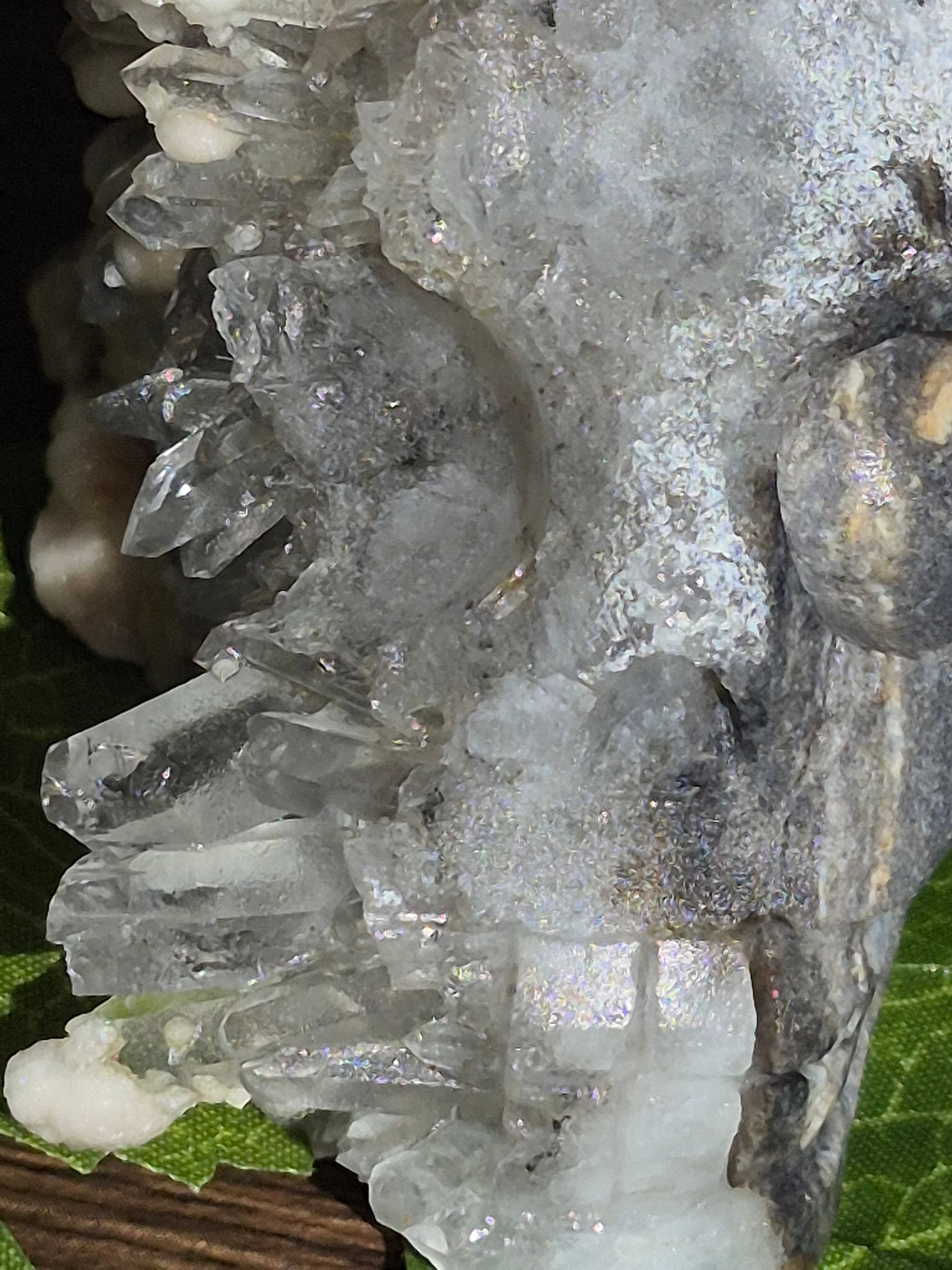 🤍 Frozen Quartz Cluster Skull ⭐