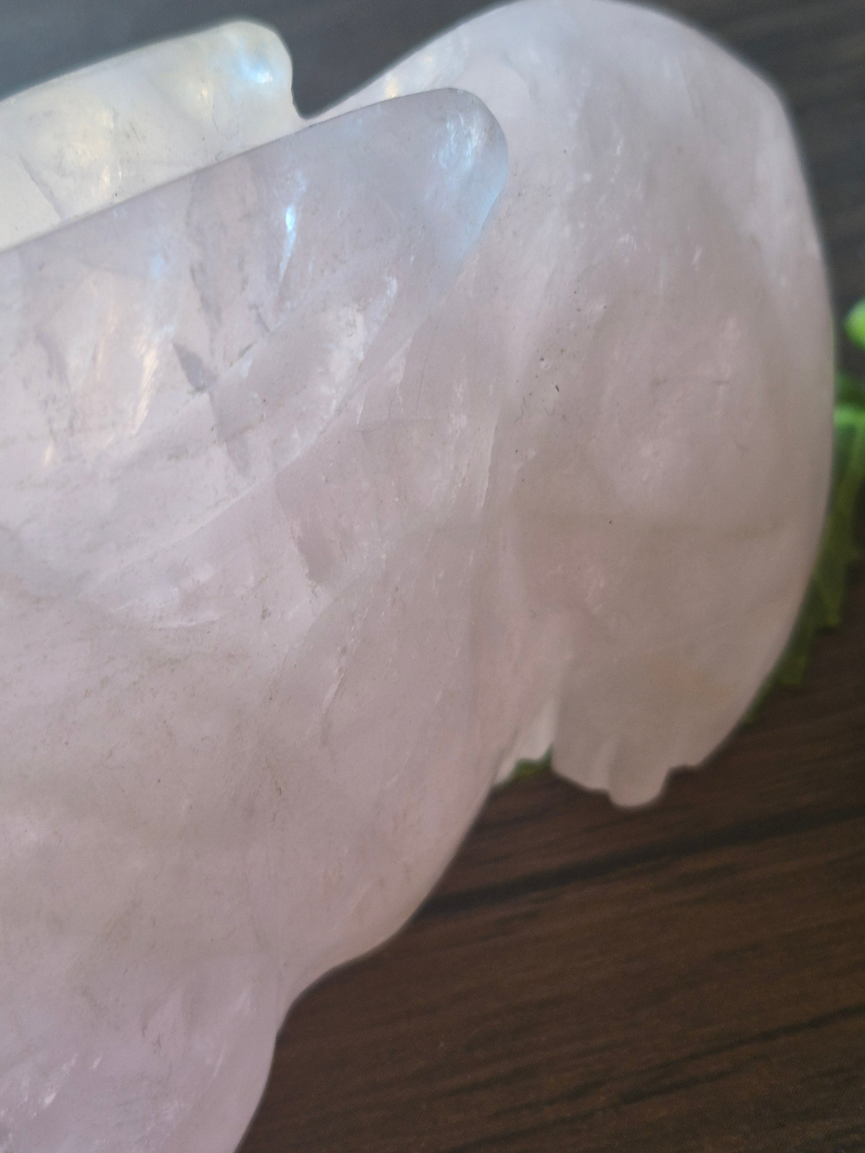 Rose Quartz Hand Carved Rabbit