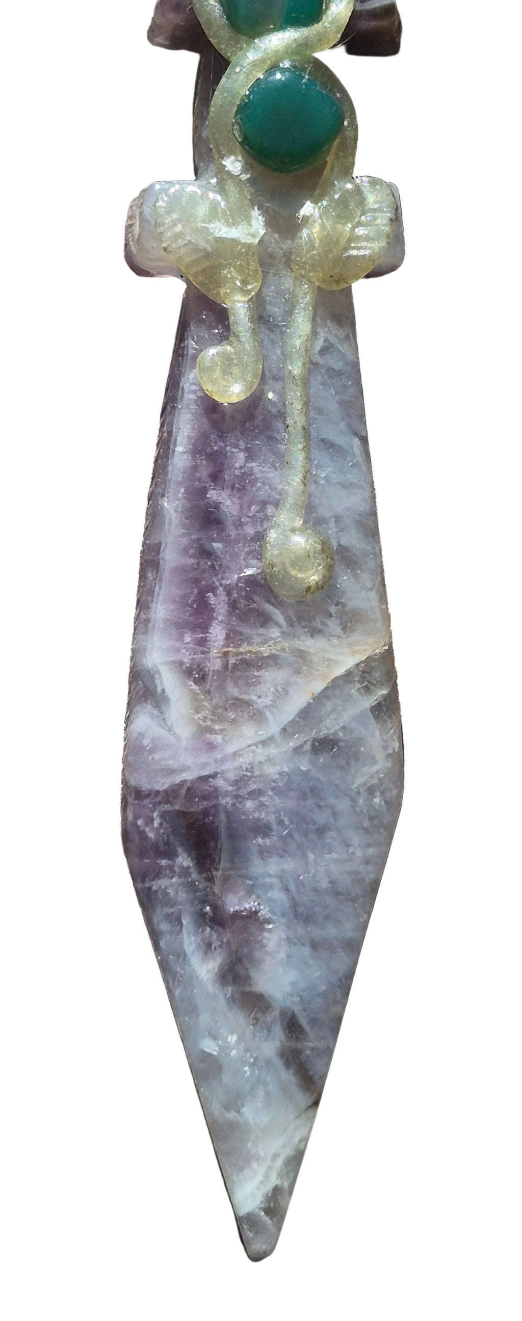 🗡️ Divine Power Amethyst Crystal Dagger 🔮 ✨