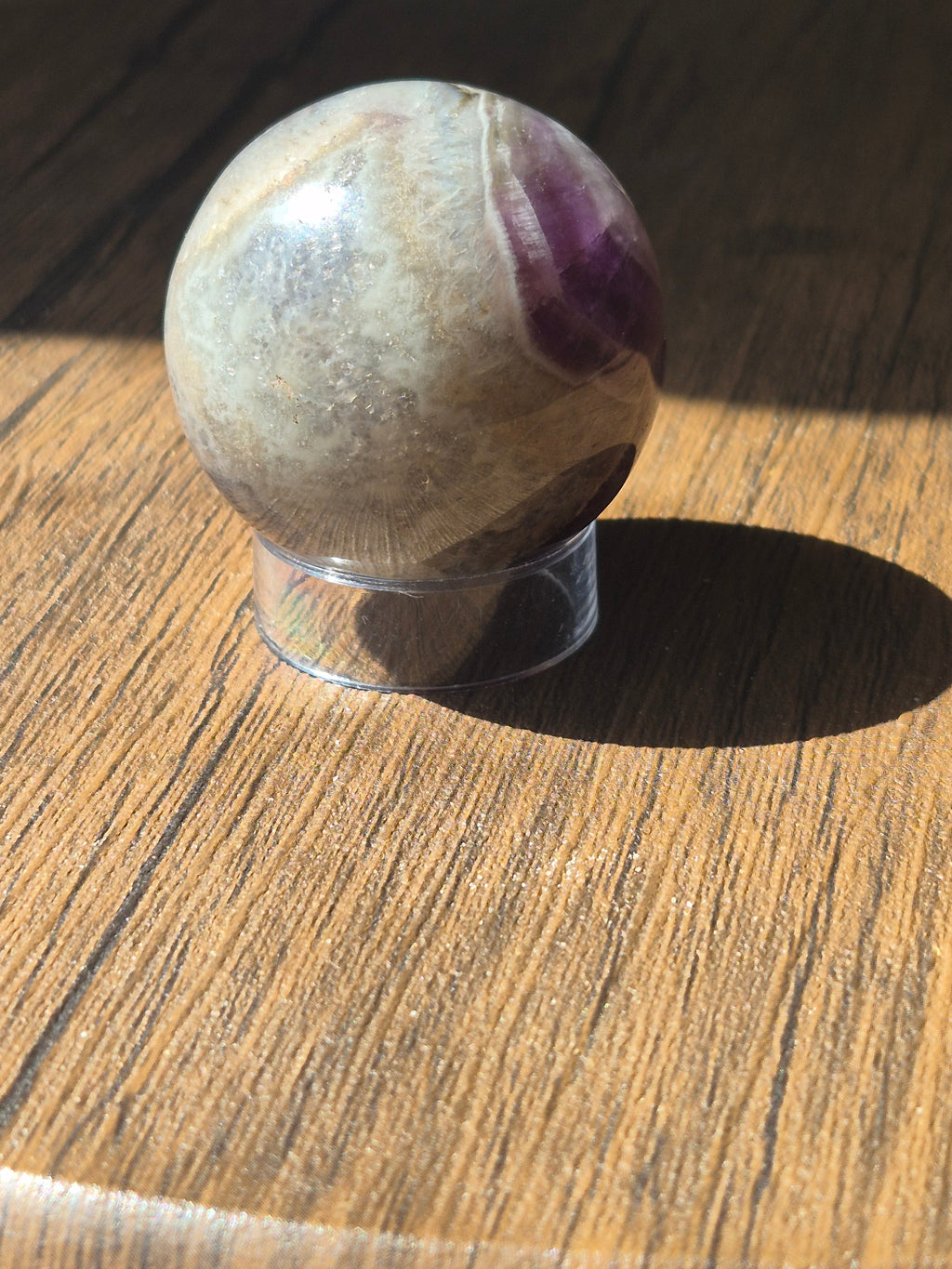 💜 Natural Amethyst Sphere | 40 mm | One-of-a-Kind Quartz Crystal