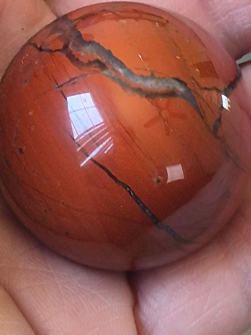 Red Jasper Anchoring Sphere ⚓️🔴