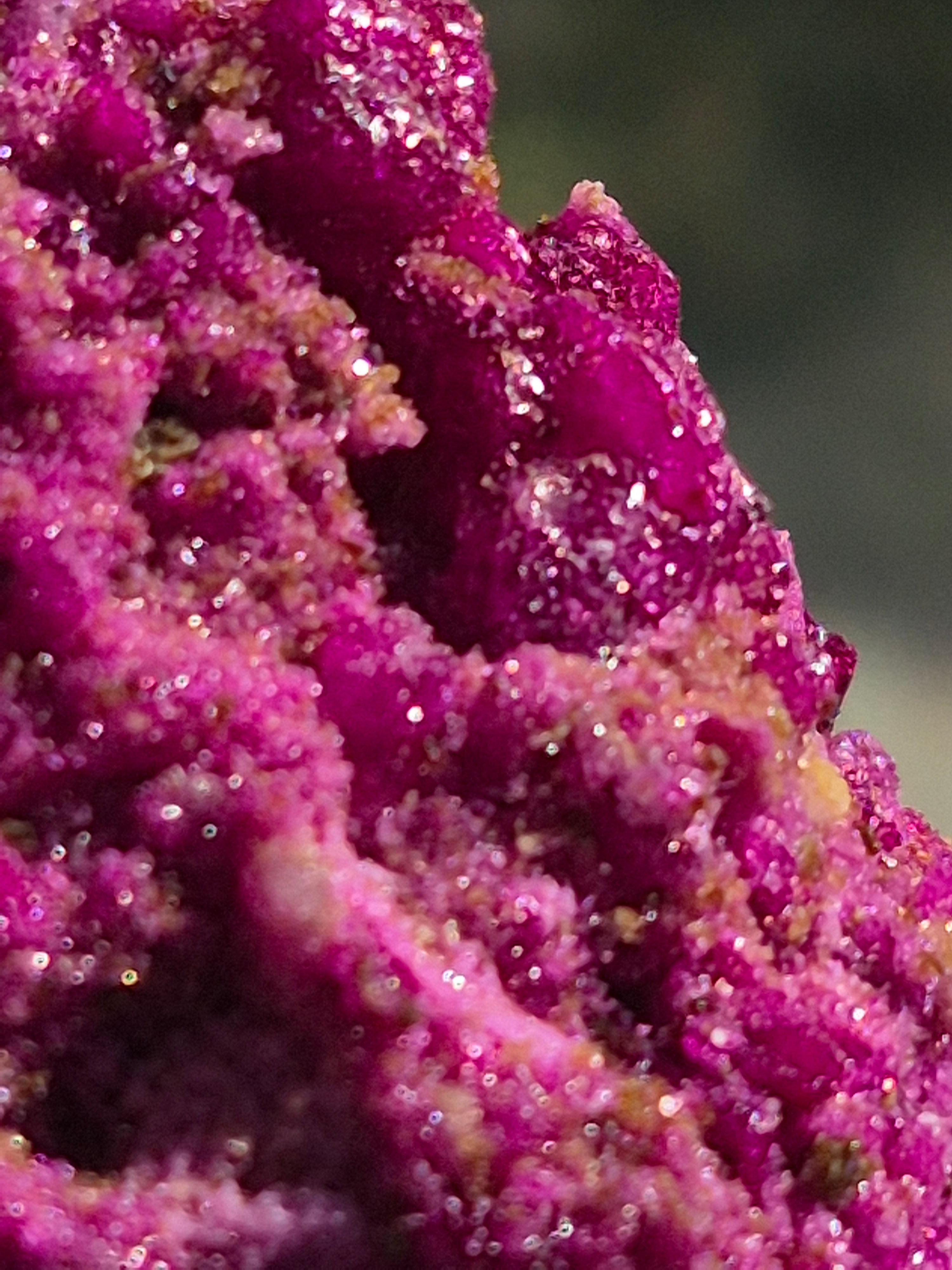 Raw Honeycomb Fairy Dust– Rough Red Corundum  ✨🧚‍♀️🔬