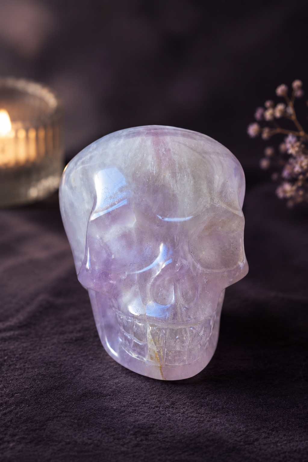 💀💜 Amethyst Cloud Skull