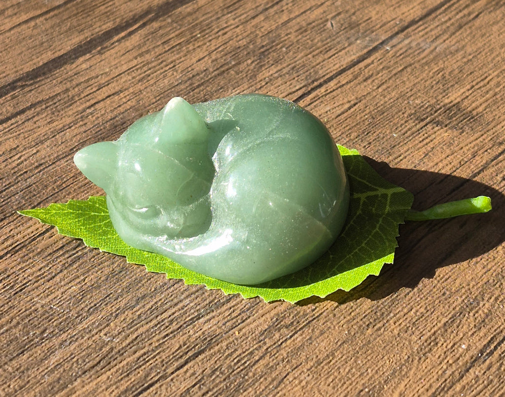 Green Aventurine Fairy Cat 🧚‍♀️🐈✨