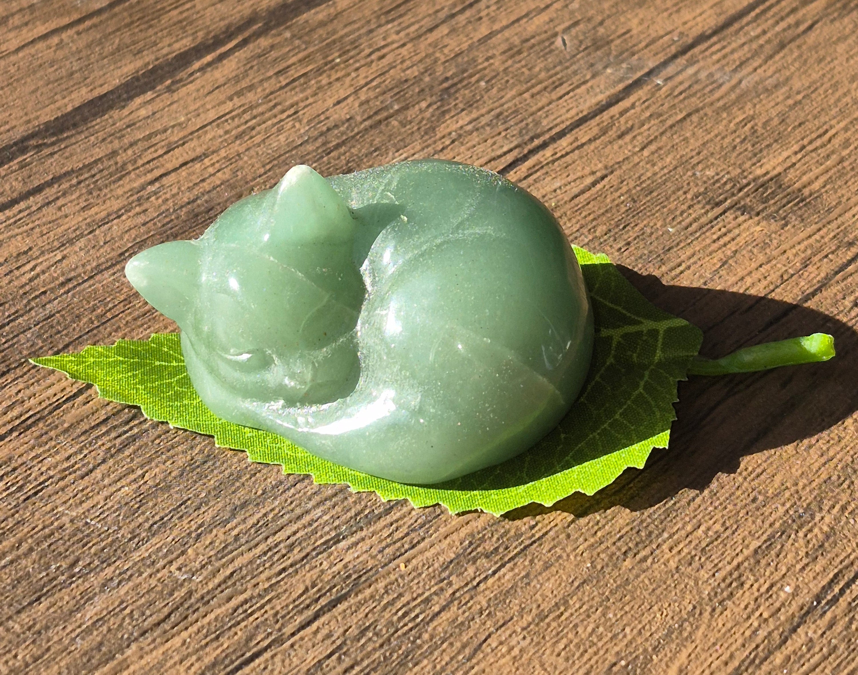 Green Aventurine Fairy Cat 🧚‍♀️🐈✨