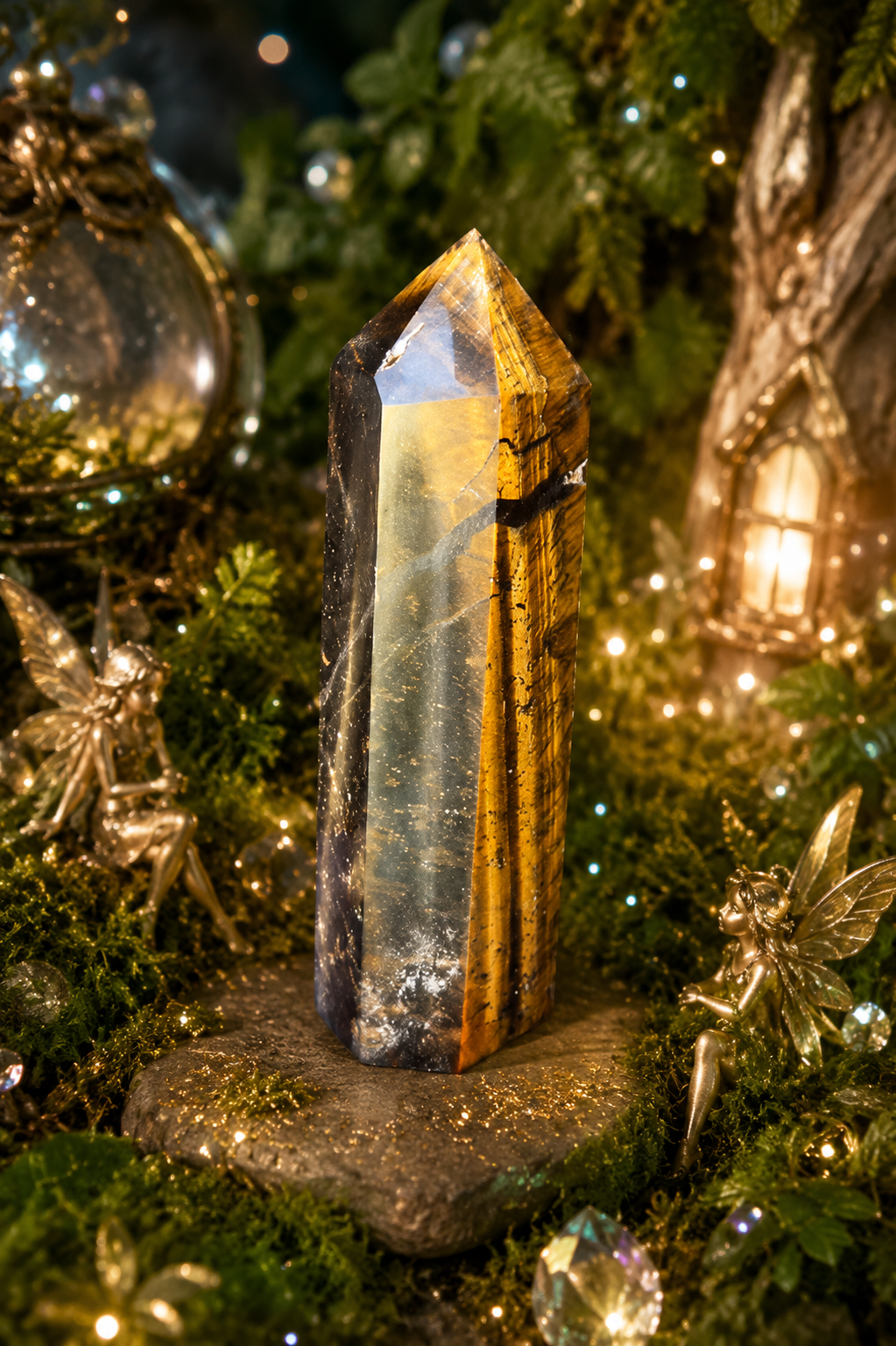 Tiger’s Eye Courage Keeper Tower 🐯✨