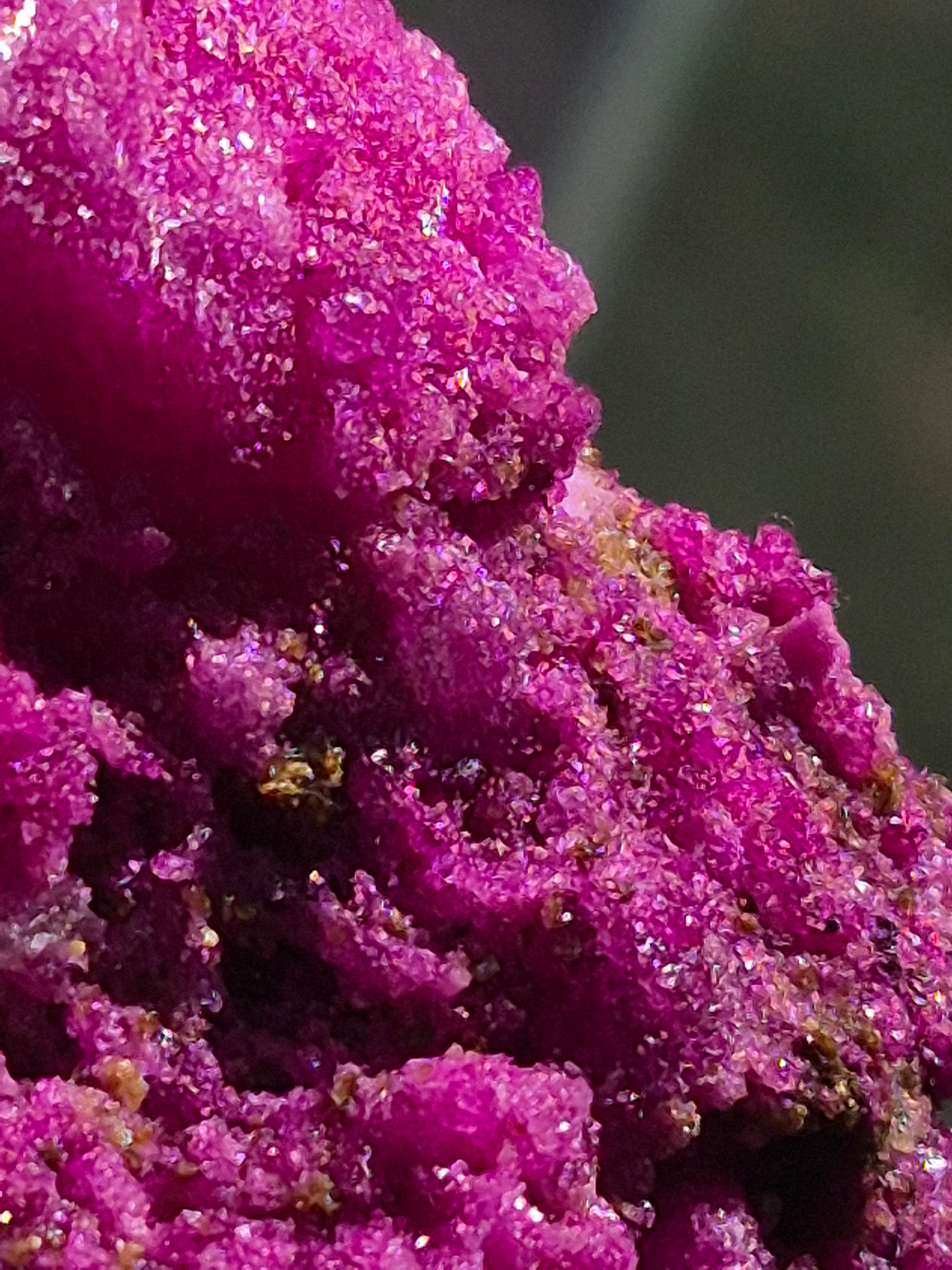 Raw Honeycomb Fairy Dust– Rough Red Corundum  ✨🧚‍♀️🔬