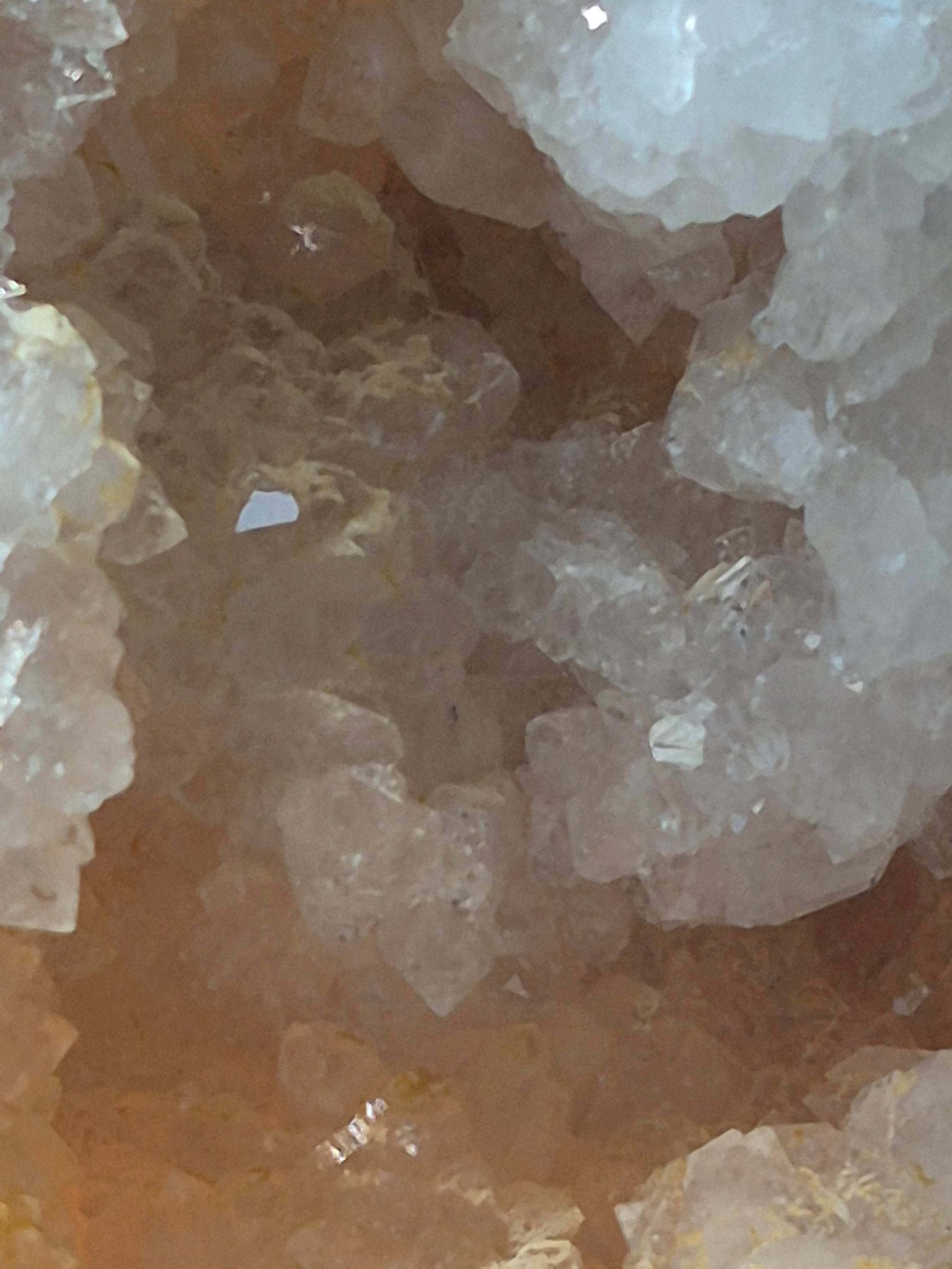 🤍White Quartz Geode- Whole  ✨Specimen No. 006