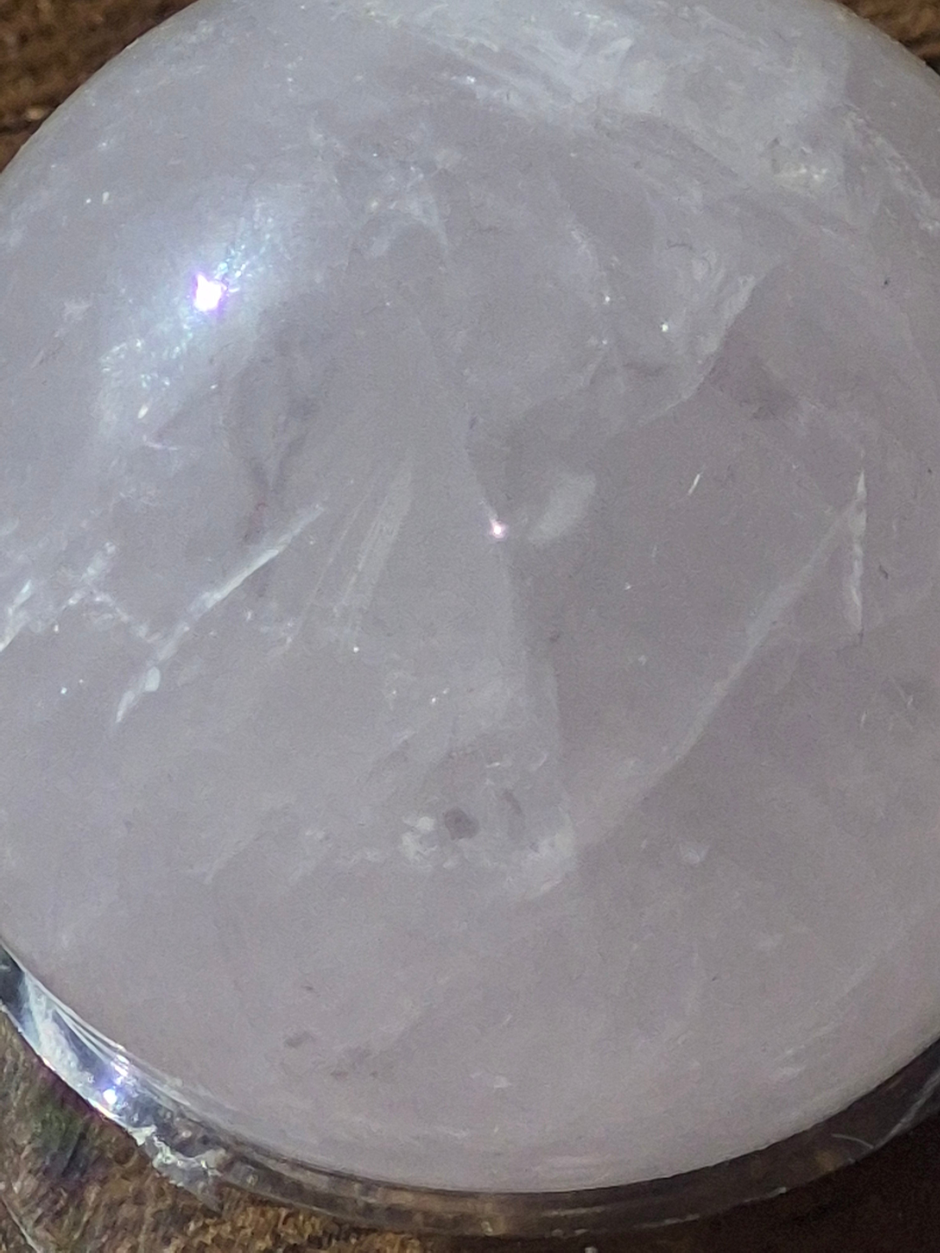🌹 Rose Quartz Sphere [33mm]