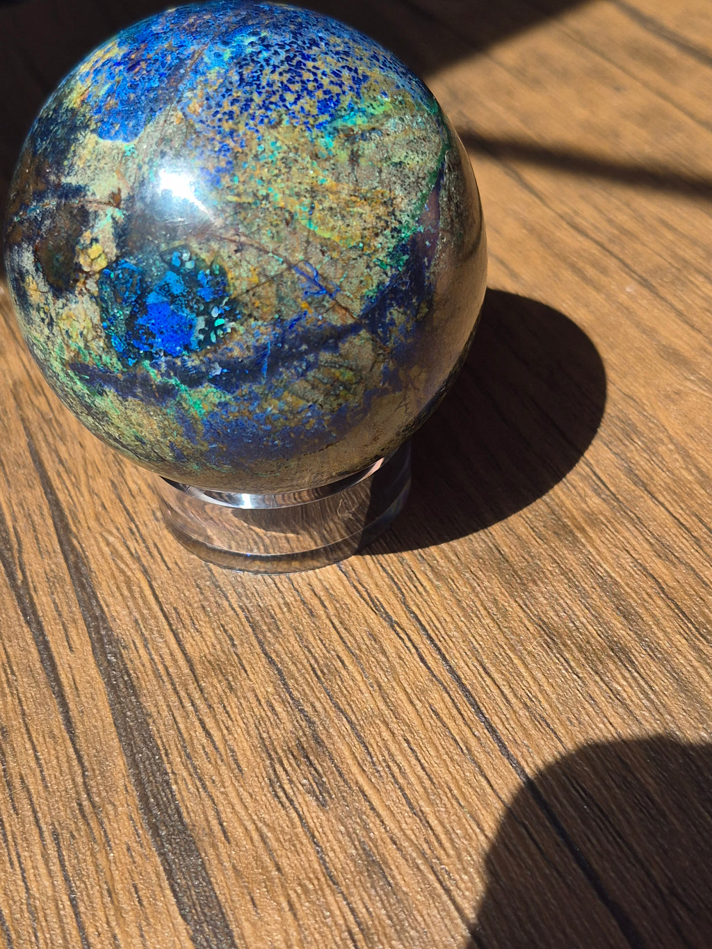 🌌 🌿 Azurite Malachite Sphere [65 mm]