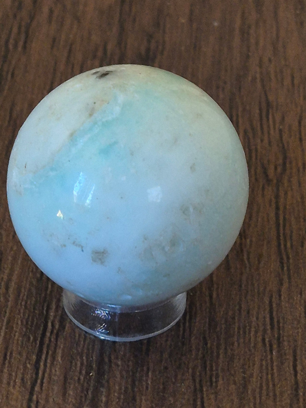 Caribbean Calcite Calming Sphere 🔵🧘‍♀️